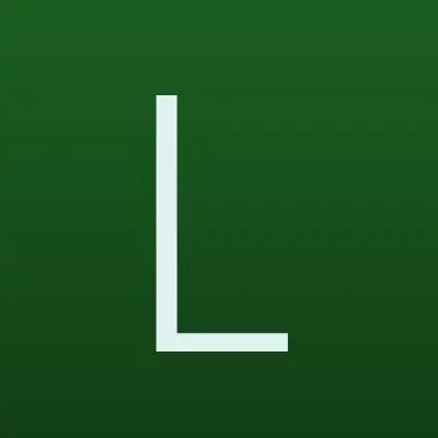 La Vanda, компания бьюти-коворкинга, лого-визитка