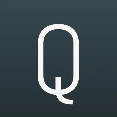 Q-med, солярий, лого-визитка